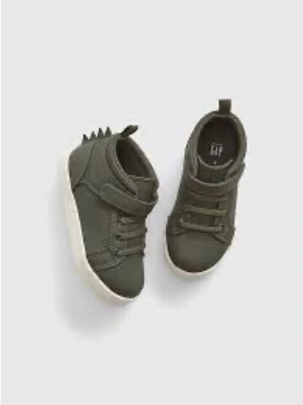 Baby Gap Dino High-Top Canvas Sneakers - size 5